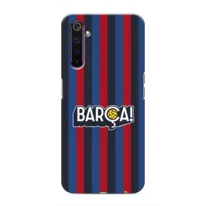 Чехол для Realme 6 Pro (Барселона) (BARCA)