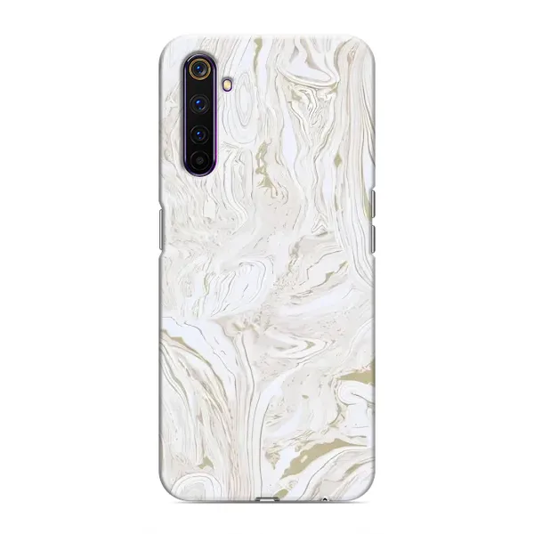 Чехол с рисунком «белый мрамор» для Realme 6 Pro Чехол с рисунком «белый мрамор» для Realme 6 Pro