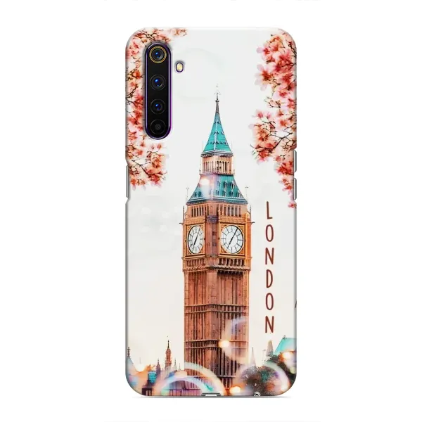 Чехол с рисунком «Часы Лондон» для Realme 6 Pro Чехол с рисунком «Часы Лондон» для Realme 6 Pro