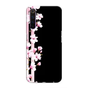 Чехлы с тематикой "ЦВЕТЫ" на Realme 6 Pro (Цветочки)