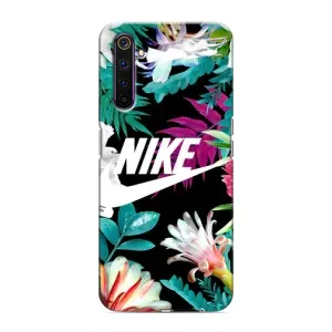 Силиконовый Чехол на Realme 6 Pro с картинкой Nike