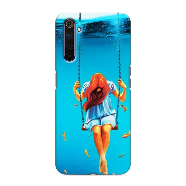 Чехол с рисунком «Девушка на качели» для Realme 6 Pro Чехол с рисунком «Девушка на качели» для Realme 6 Pro
