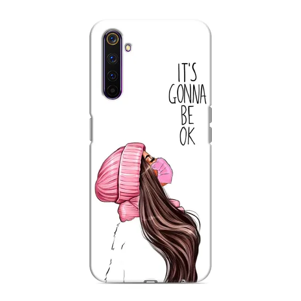 Чехол с рисунком «Девушка в маске» для Realme 6 Pro Чехол с рисунком «Девушка в маске» для Realme 6 Pro