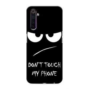 Чехол с прикольным текстом на Realme 6 Pro (Dont)
