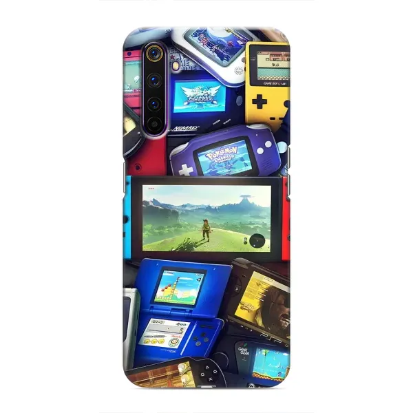 Чехол с рисунком «Джойстики» для Realme 6 Pro Чехол с рисунком «Джойстики» для Realme 6 Pro