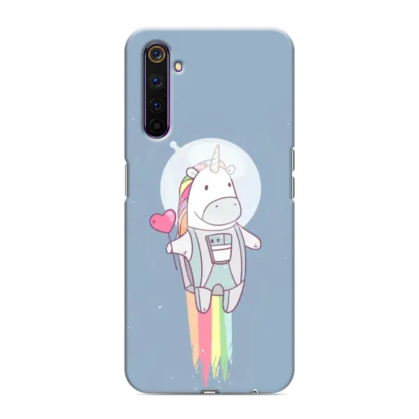 Чехол с рисунком «Единорог космонавт» для Realme 6 Pro Чехол с рисунком «Единорог космонавт» для Realme 6 Pro