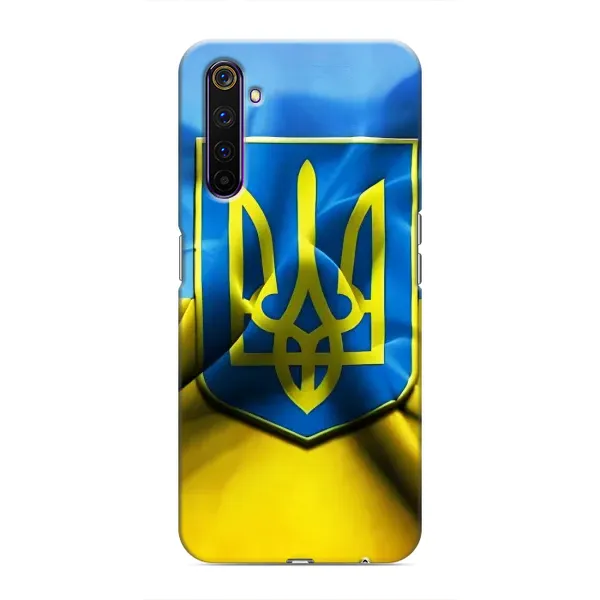 Чехол с рисунком «Герб и Флаг Украины» для Realme 6 Pro Чехол с рисунком «Герб и Флаг Украины» для Realme 6 Pro