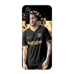 Силиконовый Чехол Realme 6 Pro (Gold Neymar)