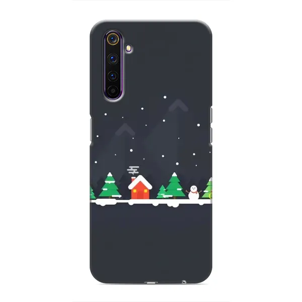 Чехол с рисунком «Город зимний» для Realme 6 Pro Чехол с рисунком «Город зимний» для Realme 6 Pro