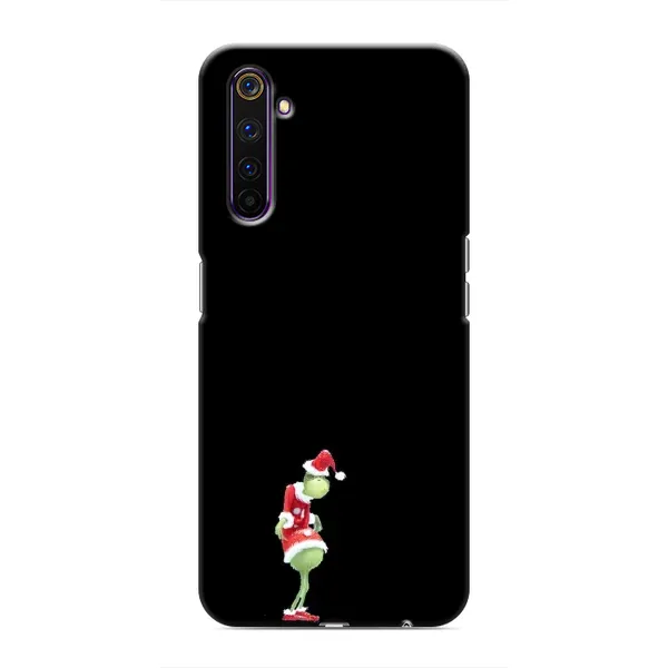 Чехол с рисунком «Гринч на чорном» для Realme 6 Pro Чехол с рисунком «Гринч на чорном» для Realme 6 Pro