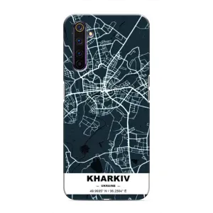Чехлы силиконовые (Город Харьков) на Реалми 6 Про (Харьков)