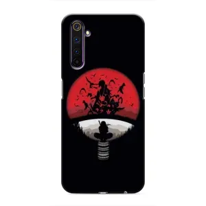Чохли з принтом Ітачі Учіха на Realme 6 Pro (Ітачі на чорному)