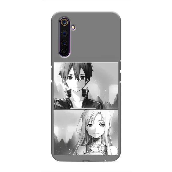 Чехол с рисунком «Кирито-Асуна» для Realme 6 Pro Чехол с рисунком «Кирито-Асуна» для Realme 6 Pro
