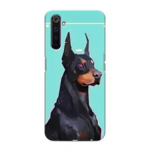 Чехол ДОБЕРМАН для Realme 6 Pro (Король доберман)
