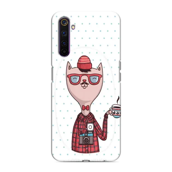 Чехол с рисунком «Кот аристократ» для Realme 6 Pro Чехол с рисунком «Кот аристократ» для Realme 6 Pro