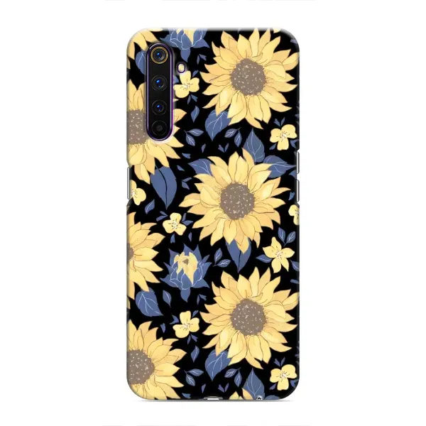 Чехол с рисунком «красивые цветы» для Realme 6 Pro Чехол с рисунком «красивые цветы» для Realme 6 Pro
