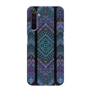 Силиконовый Чехол на Realme 6 Pro (Крутой орнамент)