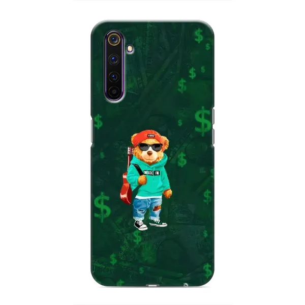 Чехол с рисунком «Крутой Тедди» для Realme 6 Pro Чехол с рисунком «Крутой Тедди» для Realme 6 Pro