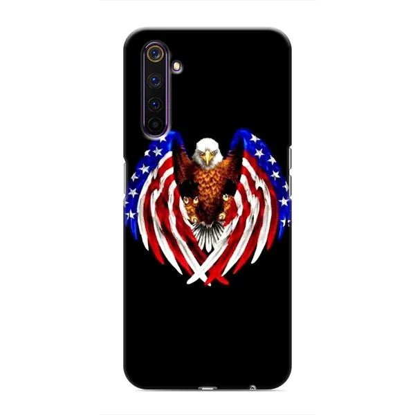 Чехол с рисунком «Крылья США» для Realme 6 Pro Чехол с рисунком «Крылья США» для Realme 6 Pro