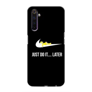 Силиконовый Чехол на Realme 6 Pro с картинкой Nike (Later)