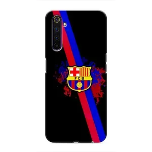 Чехол для Realme 6 Pro (Барселона) (Лого Барсы)