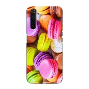 Чехол с изображением вкусной еды для Realme 6 Pro (Макаруны)