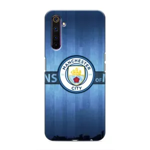 Силиконовые Чехлы принт Футбол на Realme 6 Pro (ManCity)