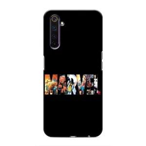 Силіконовий Чохол для Realme 6 Pro (MARVEL)