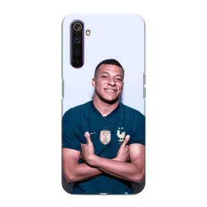 Чохол (TPU) з Футболістом на Realme 6 Pro (Мбаппешичка)