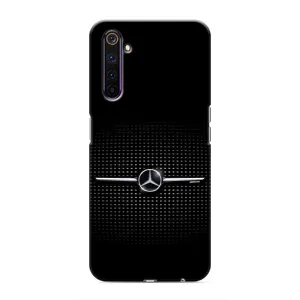 Силиконовый бампер с картинкой машины на Realme 6 Pro (Mercedes)