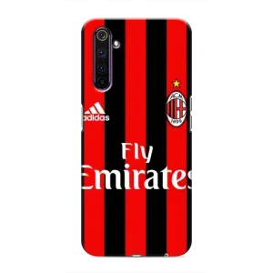Чехлы с ТОП Футбольными клубами на Realme 6 Pro (Milan)