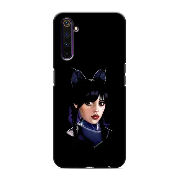 Чехол с рисунком «Милая Уэнсдей» для Realme 6 Pro