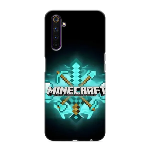 Чехол с рисунком «MineCraft 2» для Realme 6 Pro