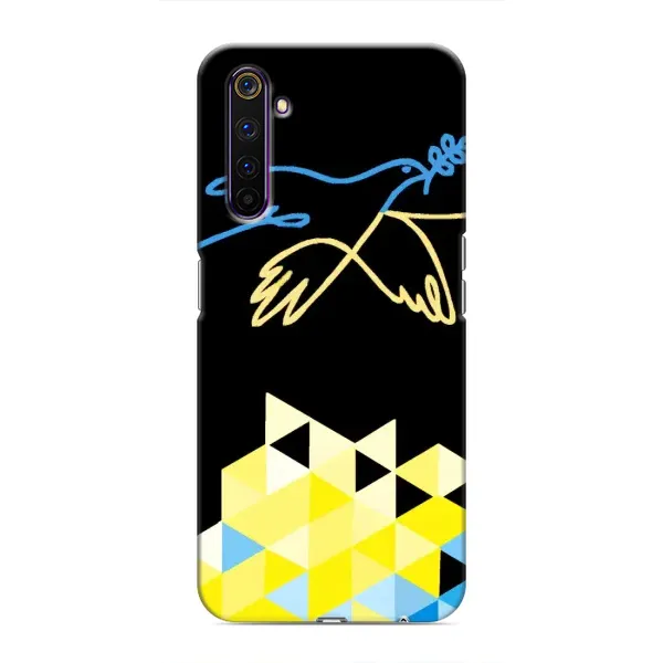 Чехол с рисунком «Мир для Украины» для Realme 6 Pro Чехол с рисунком «Мир для Украины» для Realme 6 Pro