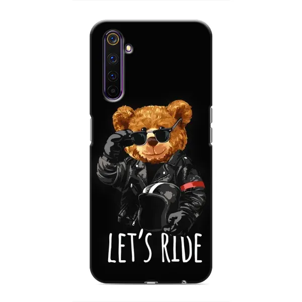 Чехол с рисунком «Модный Мишка» для Realme 6 Pro Чехол с рисунком «Модный Мишка» для Realme 6 Pro