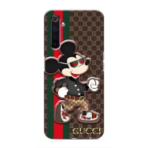 Чохли бренд ГУЧЧІ для Realme 6 Pro (Маус Гуччи)