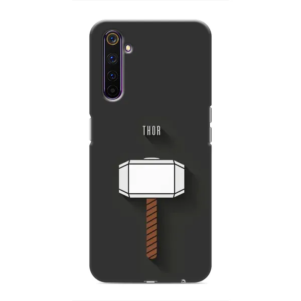 Чехол с рисунком «Молот Тора» для Realme 6 Pro