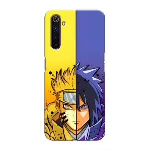 Купить Чохли на телефон з принтом Anime для Realme 6 Pro (Naruto Vs Sasuke)