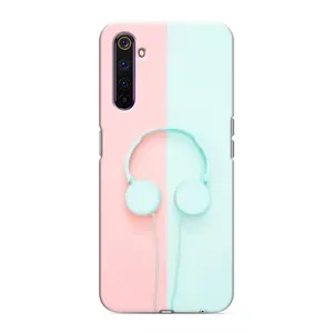 Дівчачий Чохол для Realme 6 Pro (Навушники)