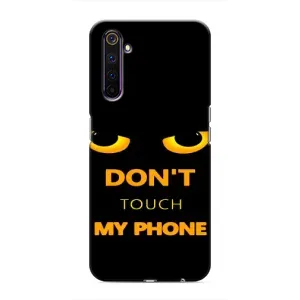 Чохол з Прикольним Принтом на Realme 6 Pro (Не чіпай мій телефон)