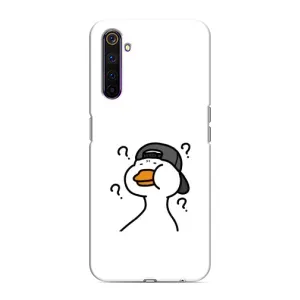 Бампер с принтом Мемы для Realme 6 Pro (Непонимание)