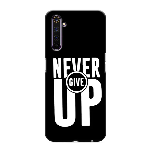 Чехол с рисунком «Never Give UP» для Realme 6 Pro Чехол с рисунком «Never Give UP» для Realme 6 Pro