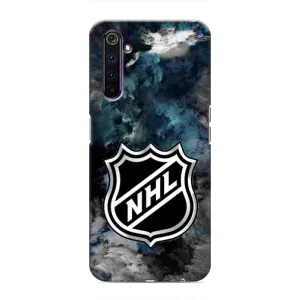 Чехлы с принтом Спортивная тематика для Realme 6 Pro (NHL хоккей)