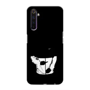 Силиконовый Чехол на Realme 6 Pro с картинкой Nike (Nike стиль)