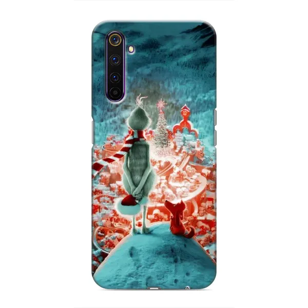 Чехол с рисунком «Новогодний Гринч» для Realme 6 Pro Чехол с рисунком «Новогодний Гринч» для Realme 6 Pro