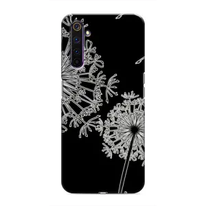 Силиконовый Чехол с одуванчиками на Realme 6 Pro (Одуванчики)
