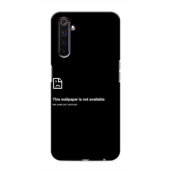 Чохол з малюнком «Помилка» для Realme 6 Pro Чохол з малюнком «Помилка» для Realme 6 Pro