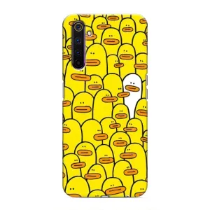 Силиконовый бампер с картинкой животных для Realme 6 Pro