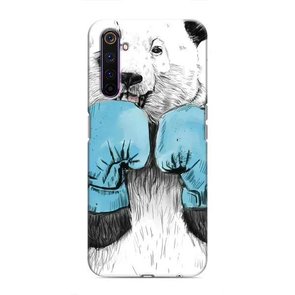 Чехол с рисунком «Панда боксер» для Realme 6 Pro Чехол с рисунком «Панда боксер» для Realme 6 Pro