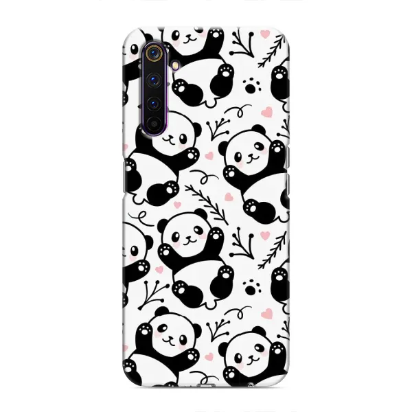 Чехол с рисунком «Пандочки» для Realme 6 Pro Чехол с рисунком «Пандочки» для Realme 6 Pro